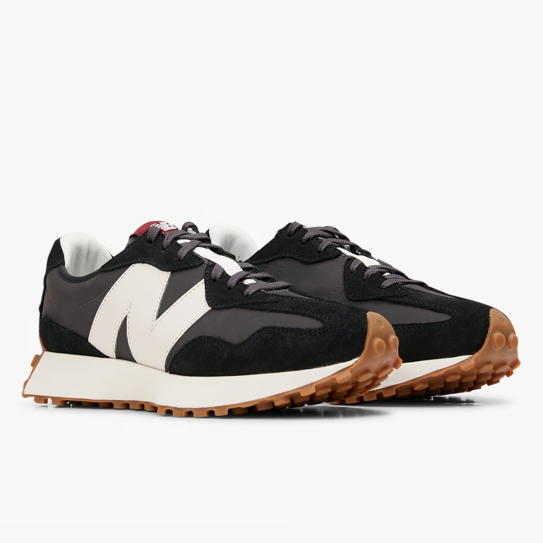 New Balance 327 - Black / Moonbeam - Walk by Streetart