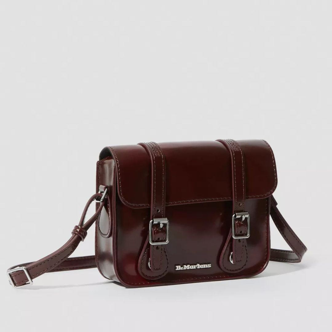 Dr Martens 7" Vegan Satchel - Cherry Red - Walk by Streetart