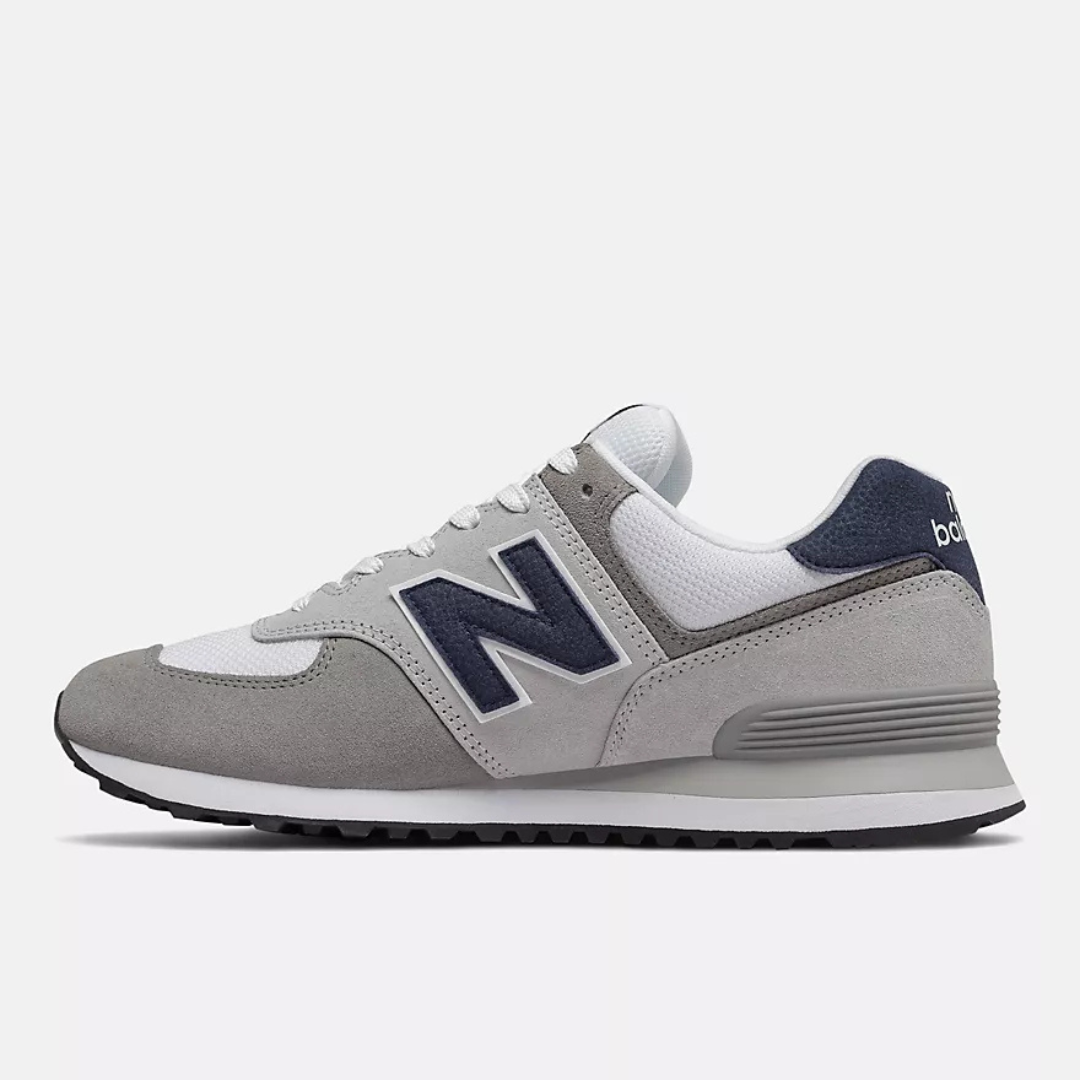 New Balance 574 - Rain Cloud / White - Walk by Streetart