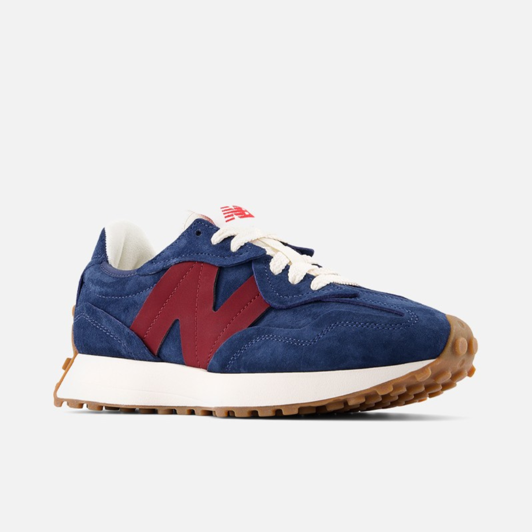 New Balance 327 - Navy / Monarch Burgundy - Walk by Streetart