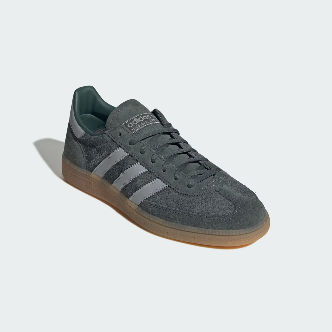 Adidas handball Spezial - Legend Ivy / Halo Silver / Gum - Walk by Streetart