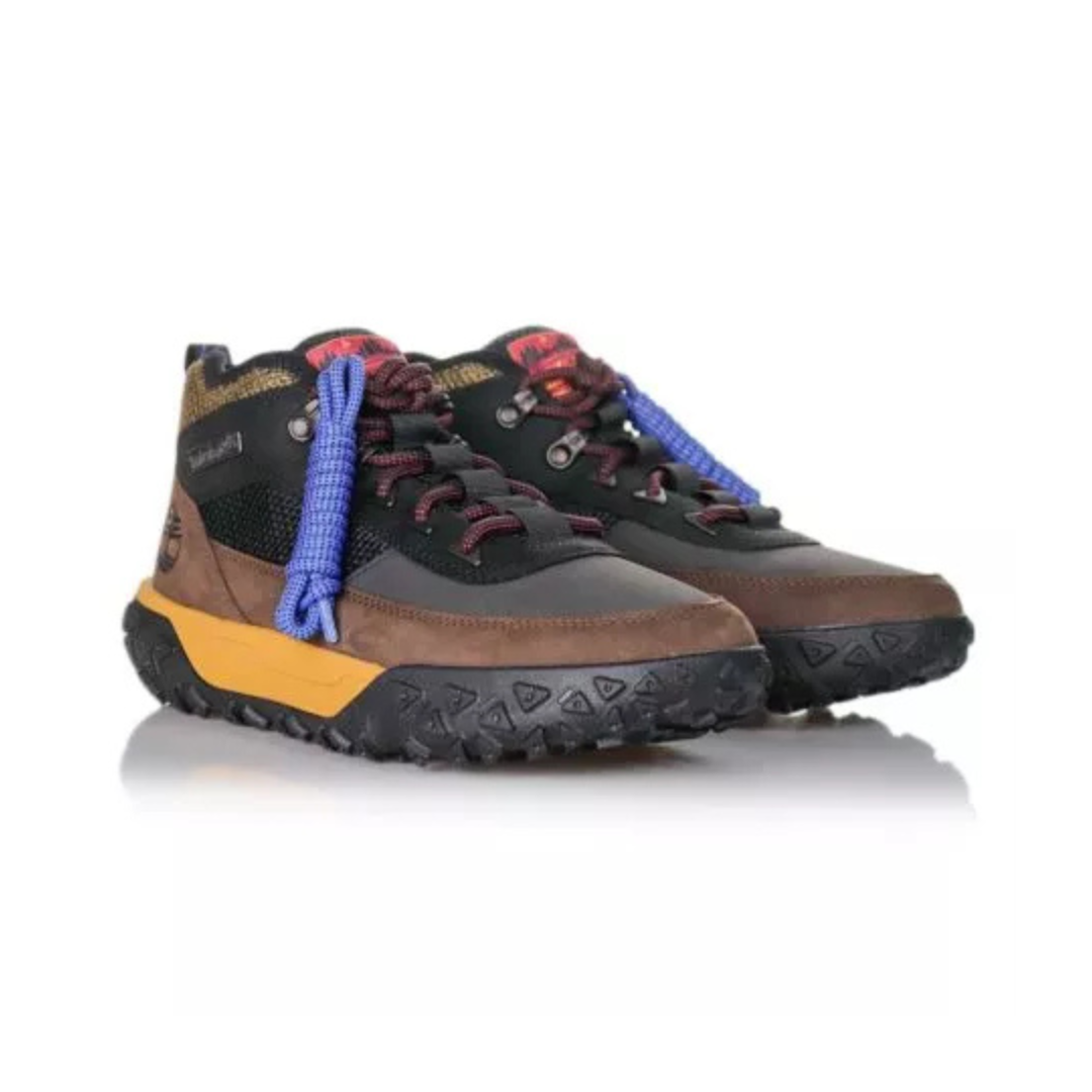 Timberland Greenstride Motion 6 Mid - Black Brown Nubuck - Walk by Streetart
