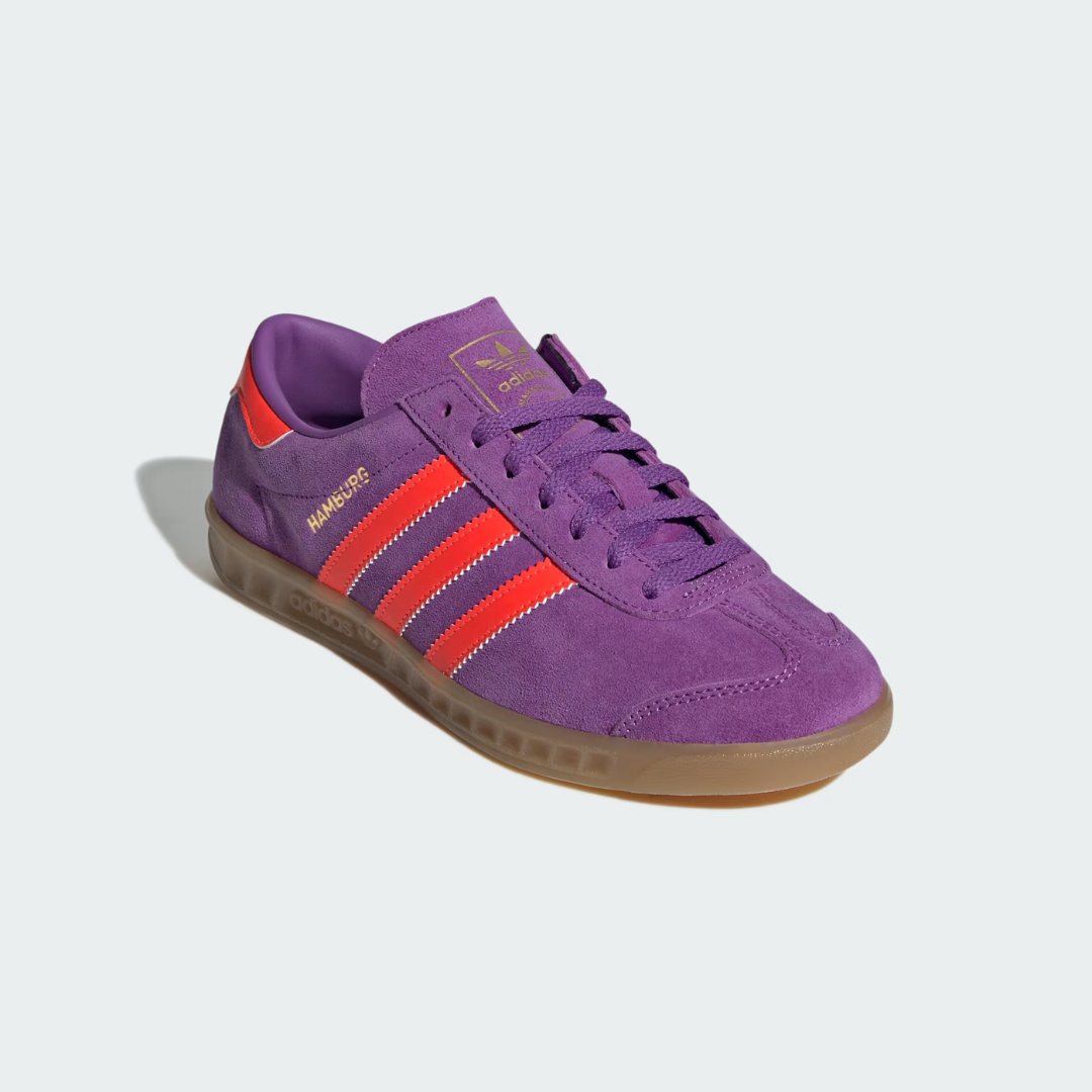 Adidas Hamburg - Active Purple / Solar Red / Gold Metallic