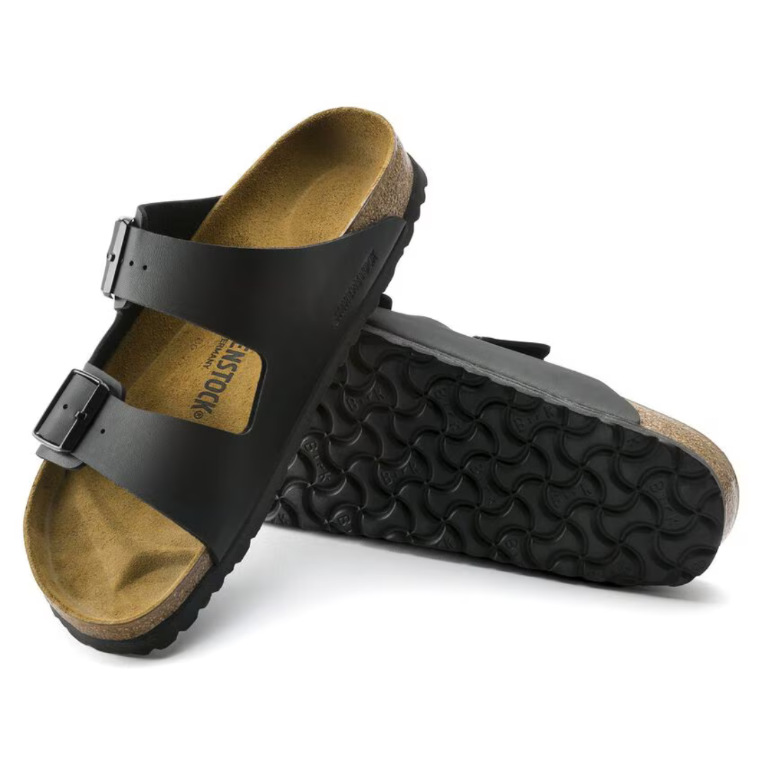 Birkenstock Arizona Birko Flor - Black - Walk by Streetart