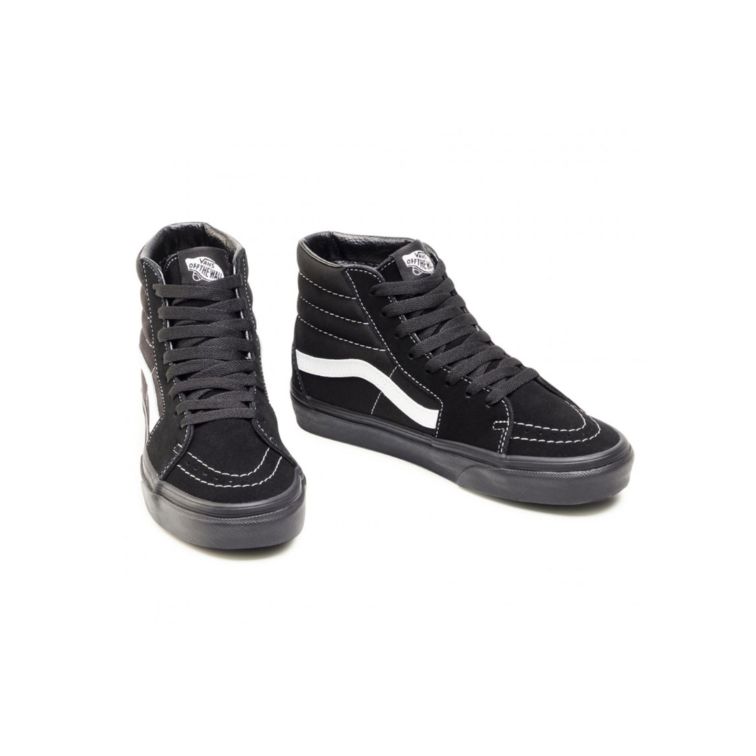 Vans Sk8-Hi - Black / Black / True White - Walk by Streetart
