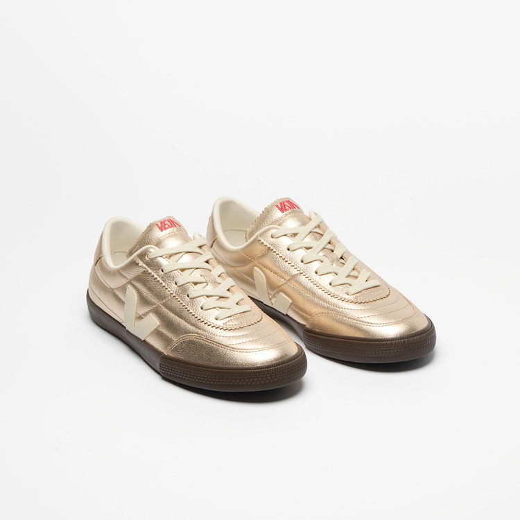 Veja Panenka Leather - Platine / Pierre / Eagle