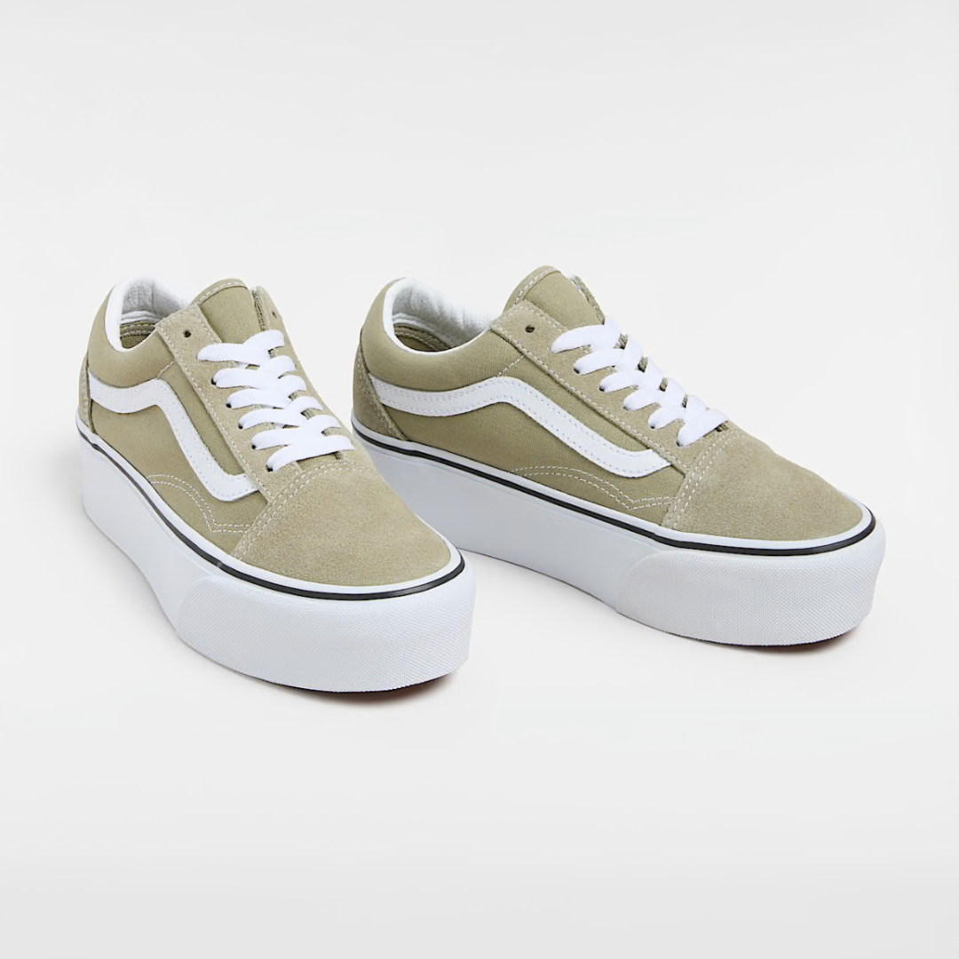 Vans Old Skool Stackform - Utility Olive - Walk by Streetart