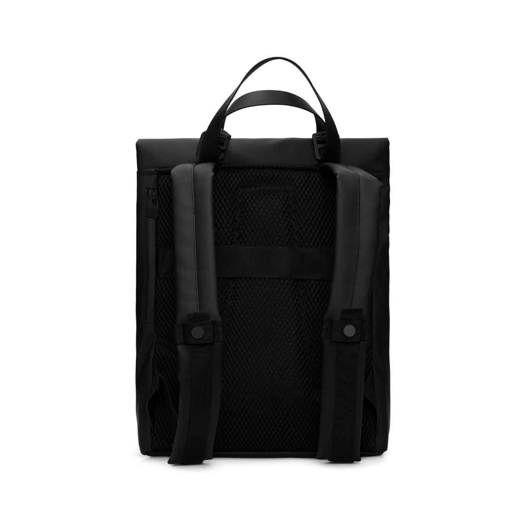 Rains 2 Way Tote Backpack - Black - Walk by Streetart