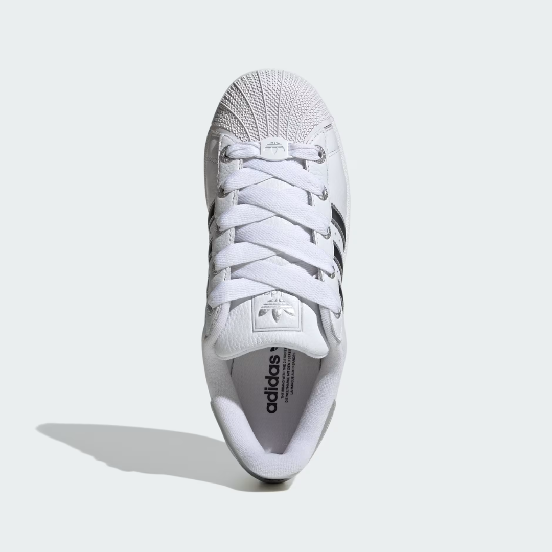 Adidas Superstar II - Cloud White / Matte Silver / Core Black - Walk by Streetart
