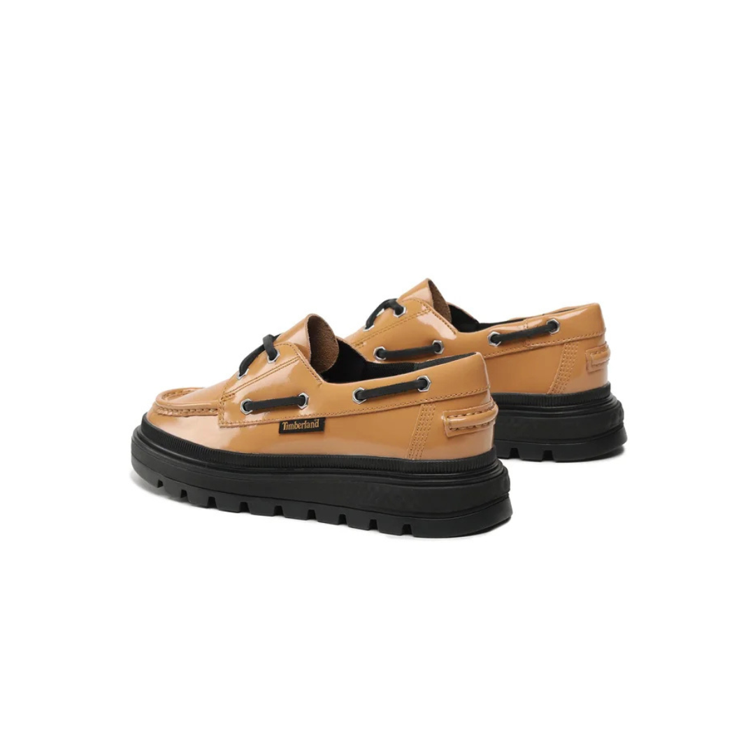 Timberland Ray City Boat Shoe - Wheat Patent Leather - Walk by Streetart