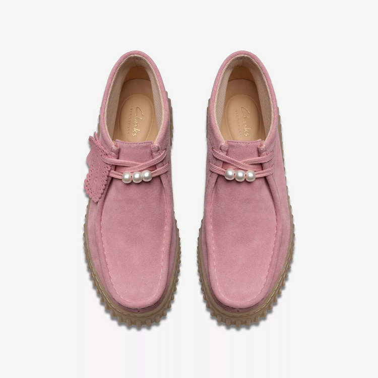 Clarks Torhill Moss - Dusty Rose Suede - Walk by Streetart