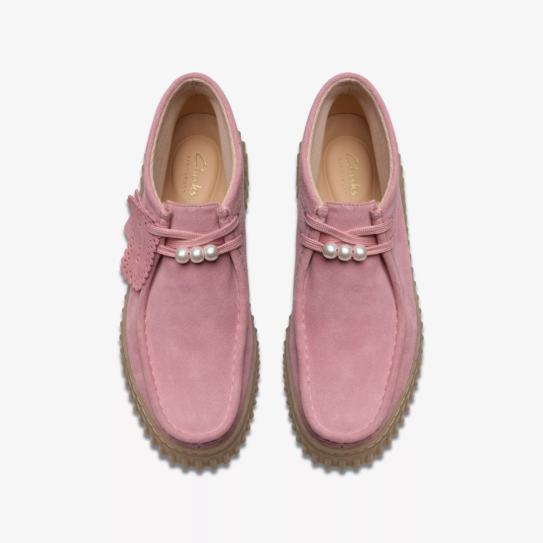 Clarks Torhill Moss - Dusty Rose Suede - Walk by Streetart