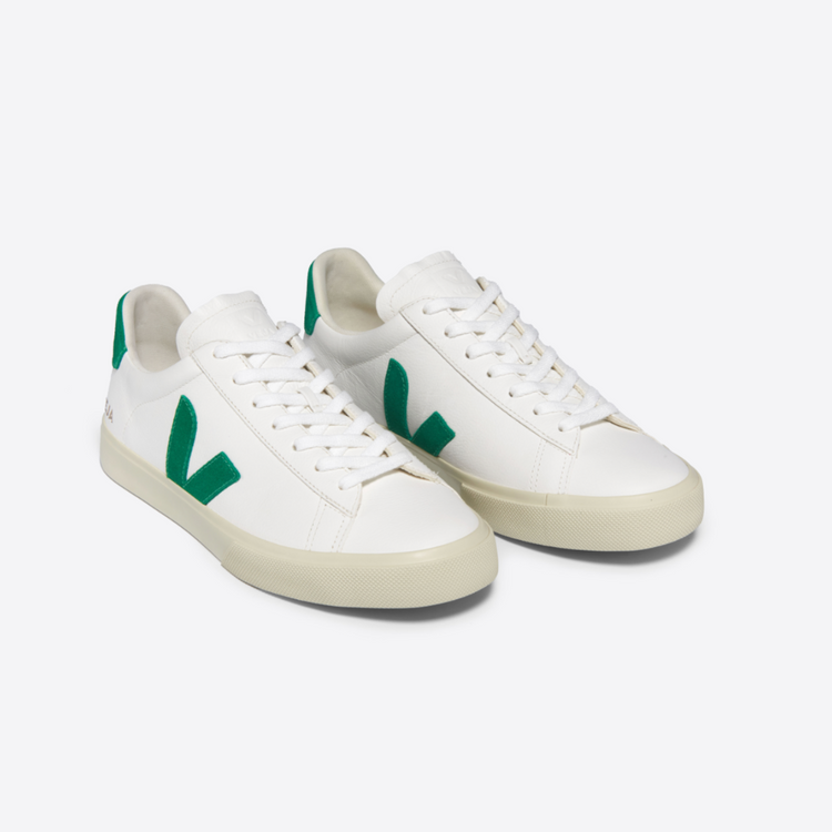 Veja Campo - Extra White / Emeraud