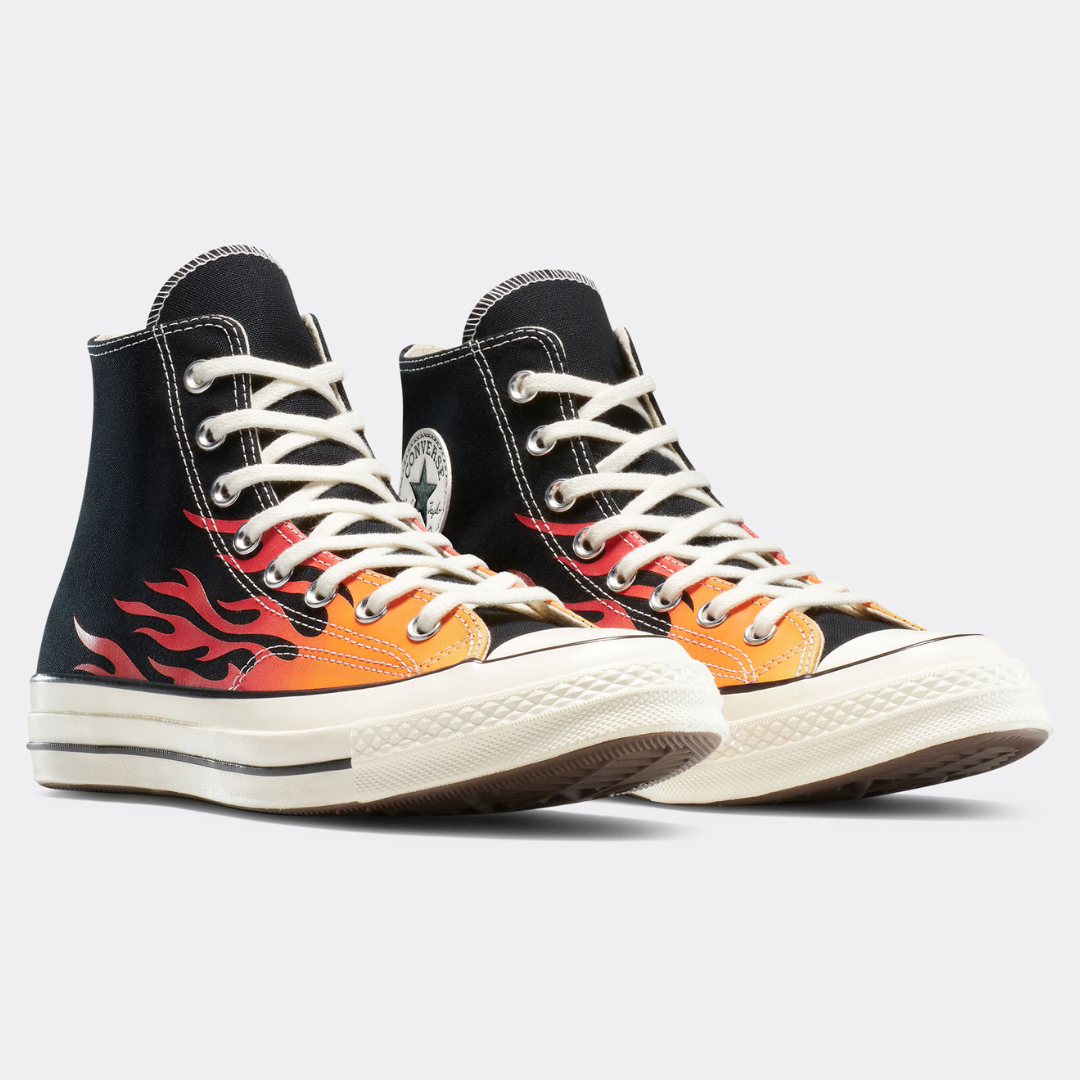 Converse Chuck 70 Hi Fire - Black / Red / Yellow
