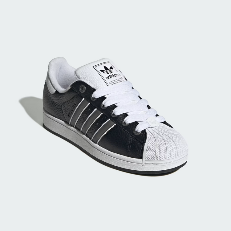 Adidas Superstar II - Core Black / Matte Silver / Cloud White - Walk by Streetart