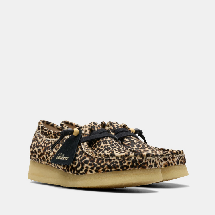 Clarks Wallabee - Leopard Print