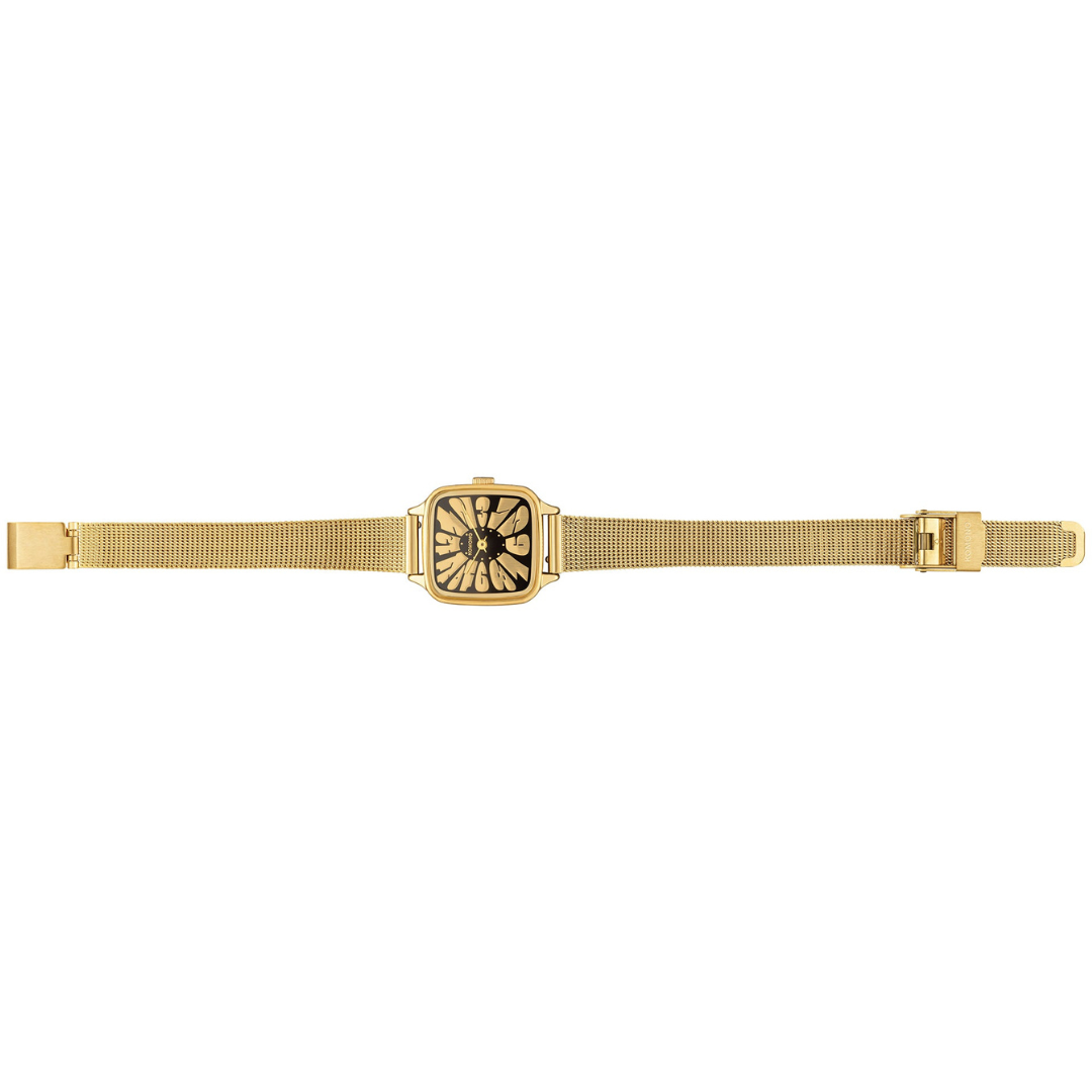 Komono Montre The Kate Flower - Royale Gold Black - Walk by Streetart