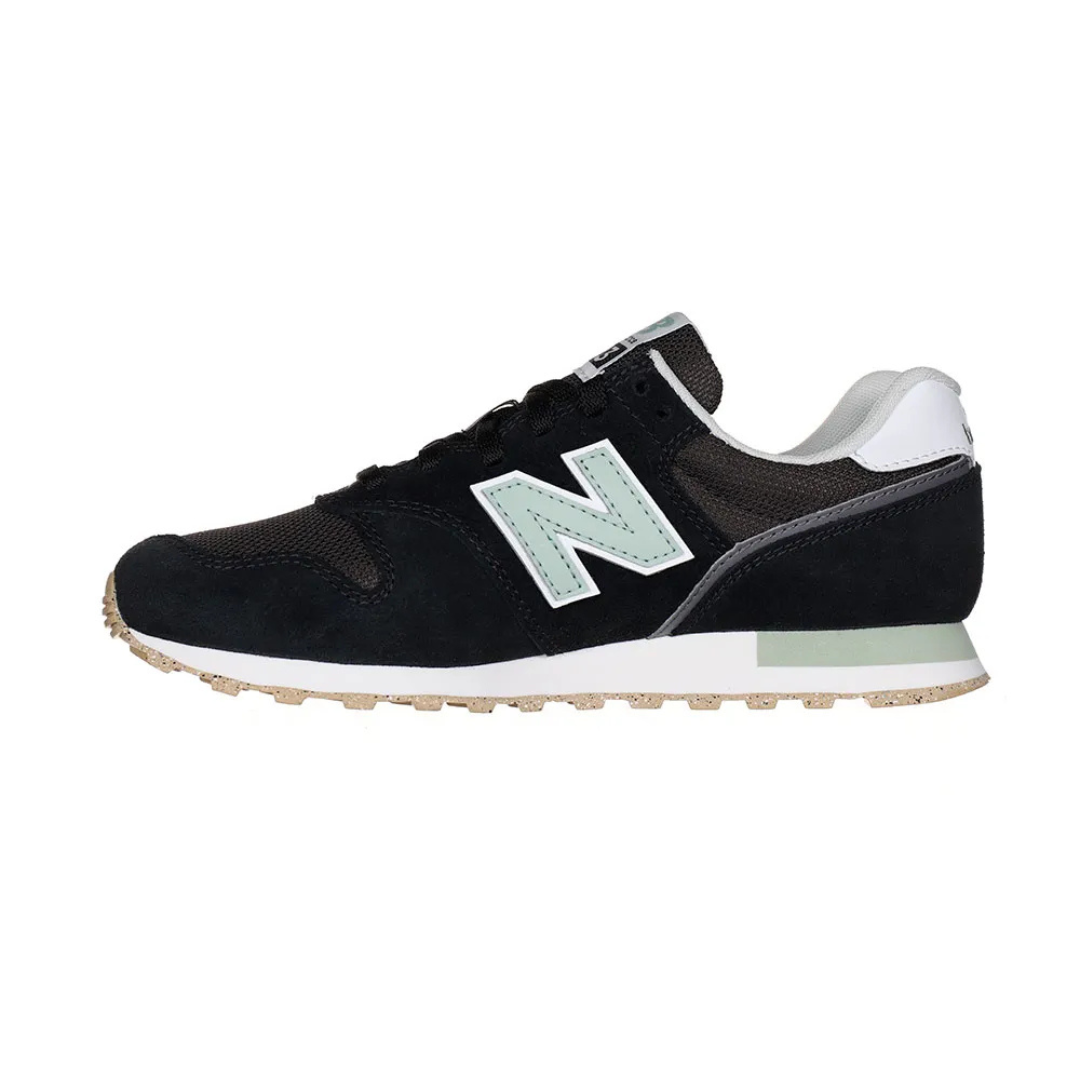 New Balance 373 - Black / Black cement