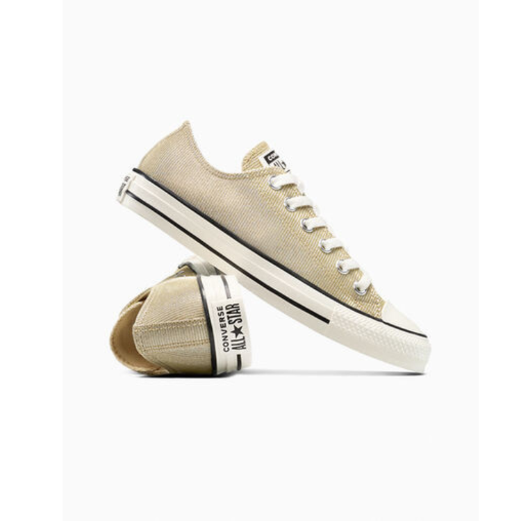 Converse Ctas Ox - Last Straw / Egret / Black - Walk by Streetart