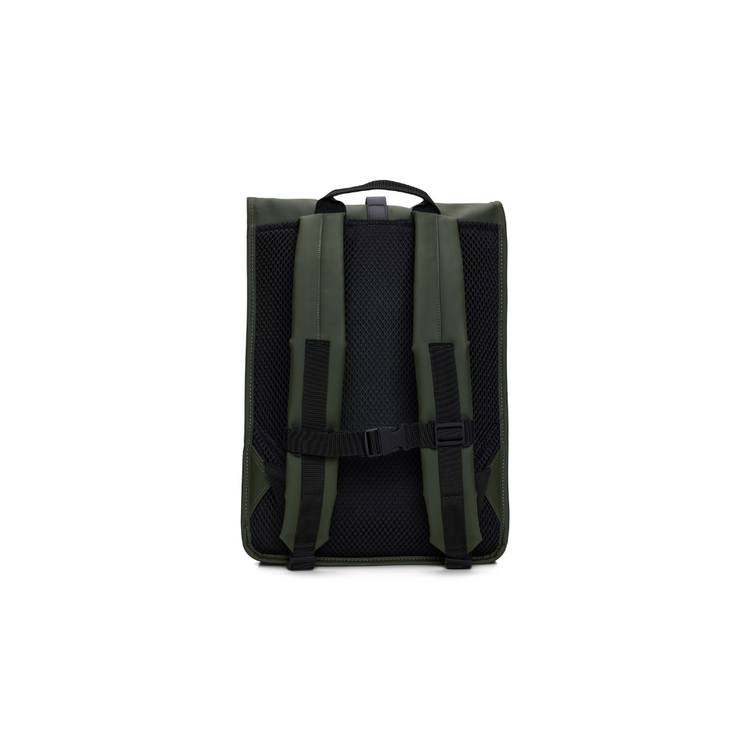 Rains Rolltop Rucksack W3 - Green - Walk by Streetart