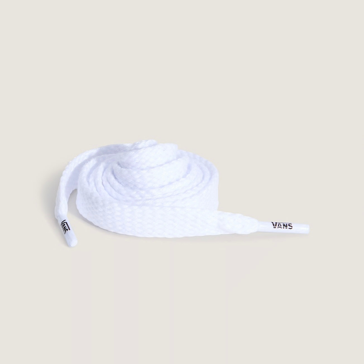 Vans Fat laces - White - Walk by Streetart