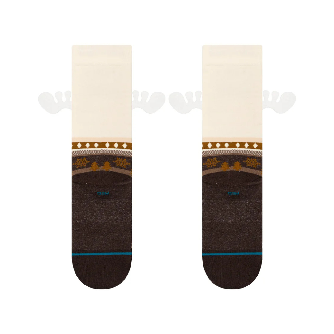 Stance Have Some Eggnog Crew - Dark / Brown - Walk by Streetart