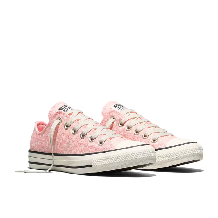 Converse Ctas Ox Deer Pattern - Bloomer / Egret / Black - Walk by Streetart