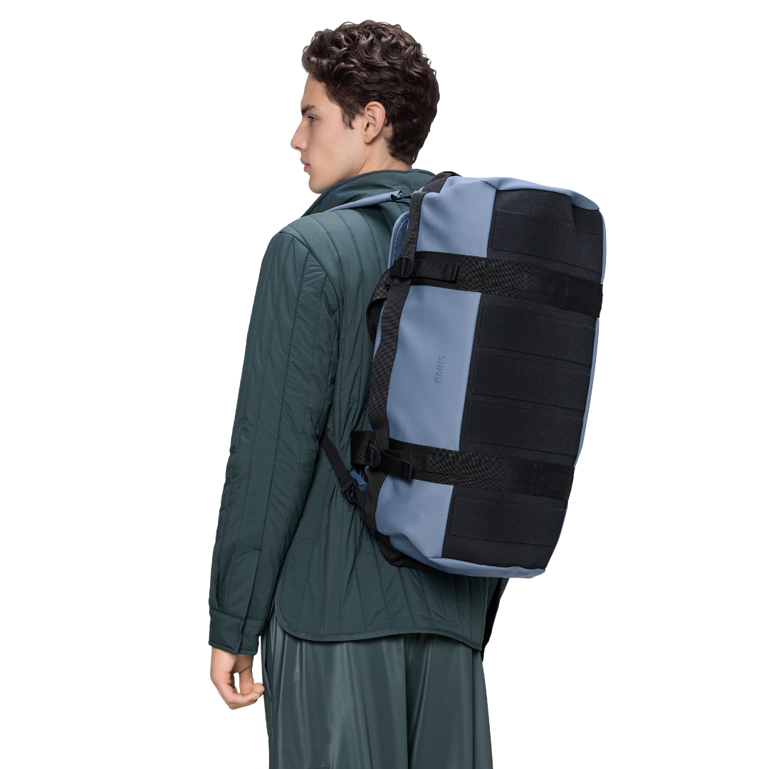 Rains Texel Duffel Bag - Blue Dusk - Walk by Streetart