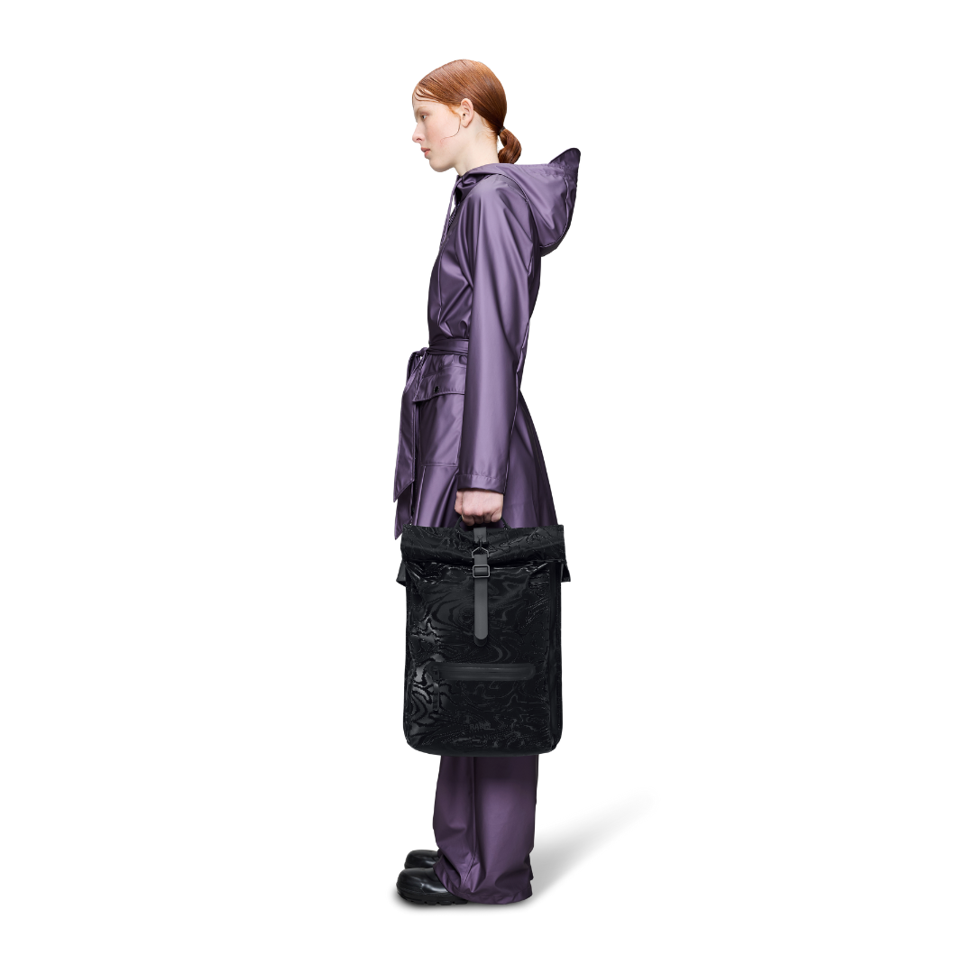 Rains Rolltop Rucksack - Amp - Walk by Streetart