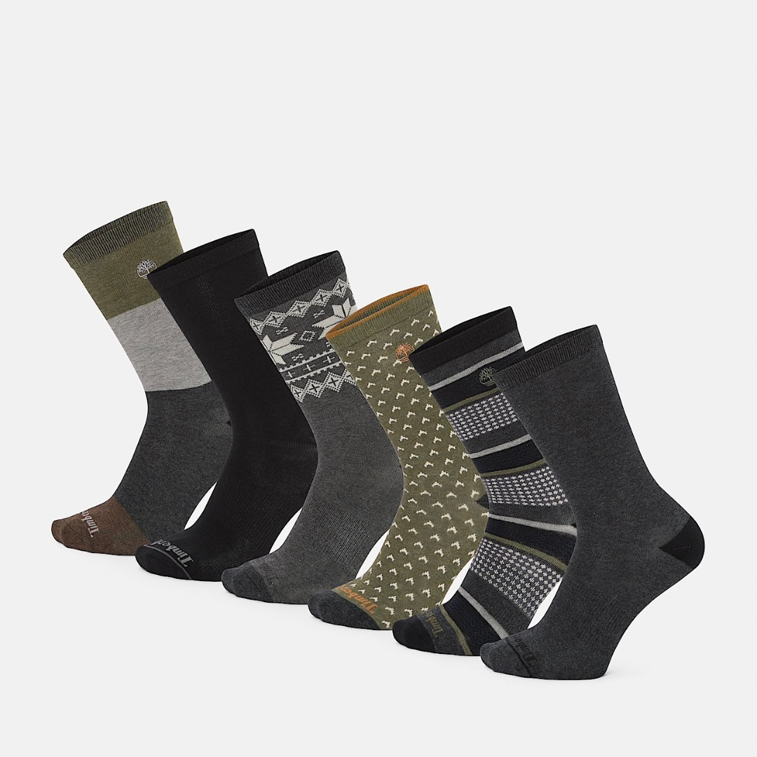 Timberland Sock Gift Pack Box - Green