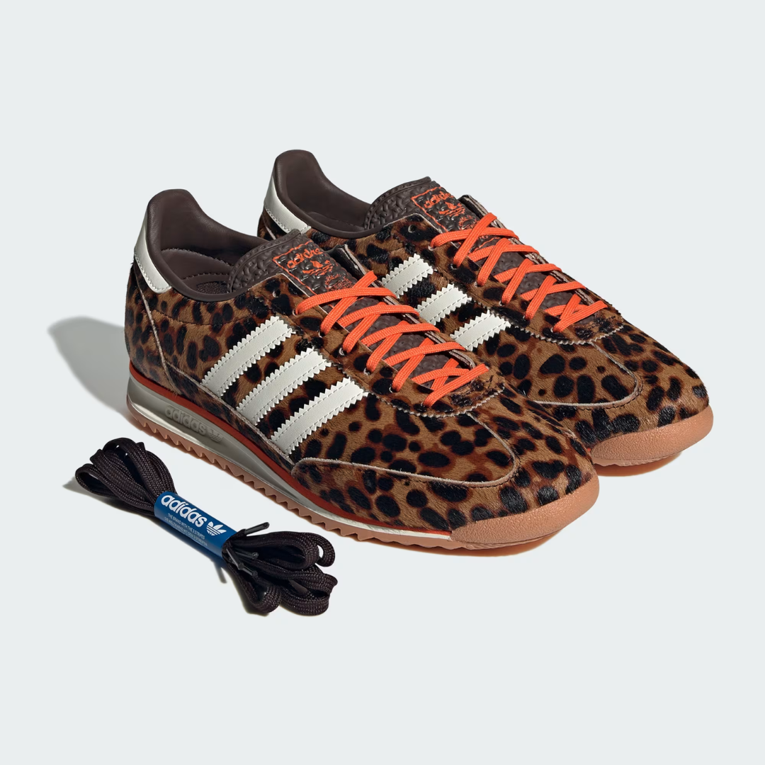 Adidas SL 72 OG - Dark Brown / Off White / Orange