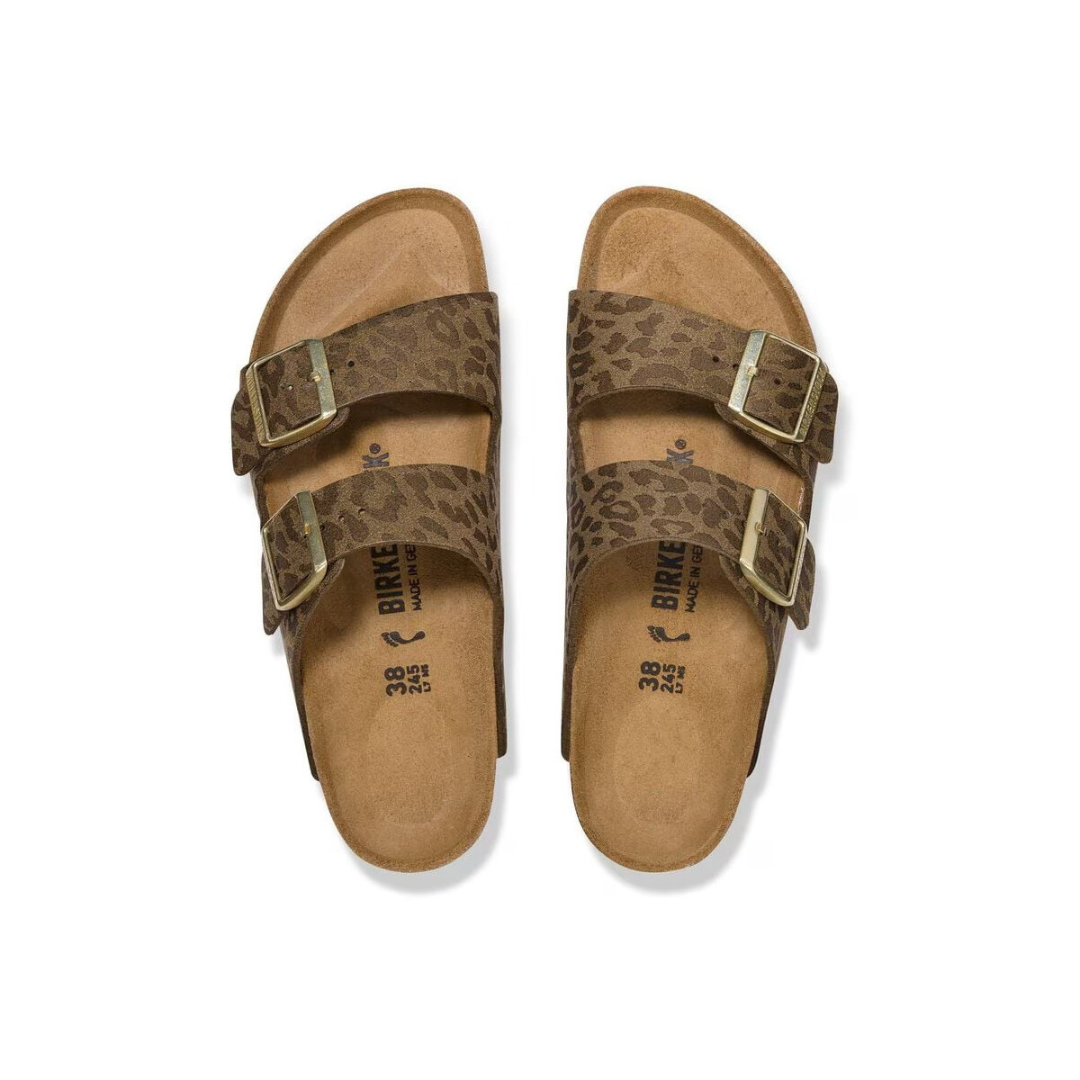 Birkenstock Arizona - Leo Khaki - Walk by Streetart