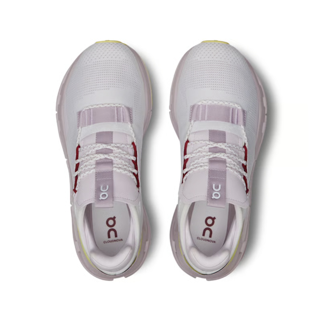 On Running Cloudnova 1 - Undyed-White | Fade - Walk by Streetart