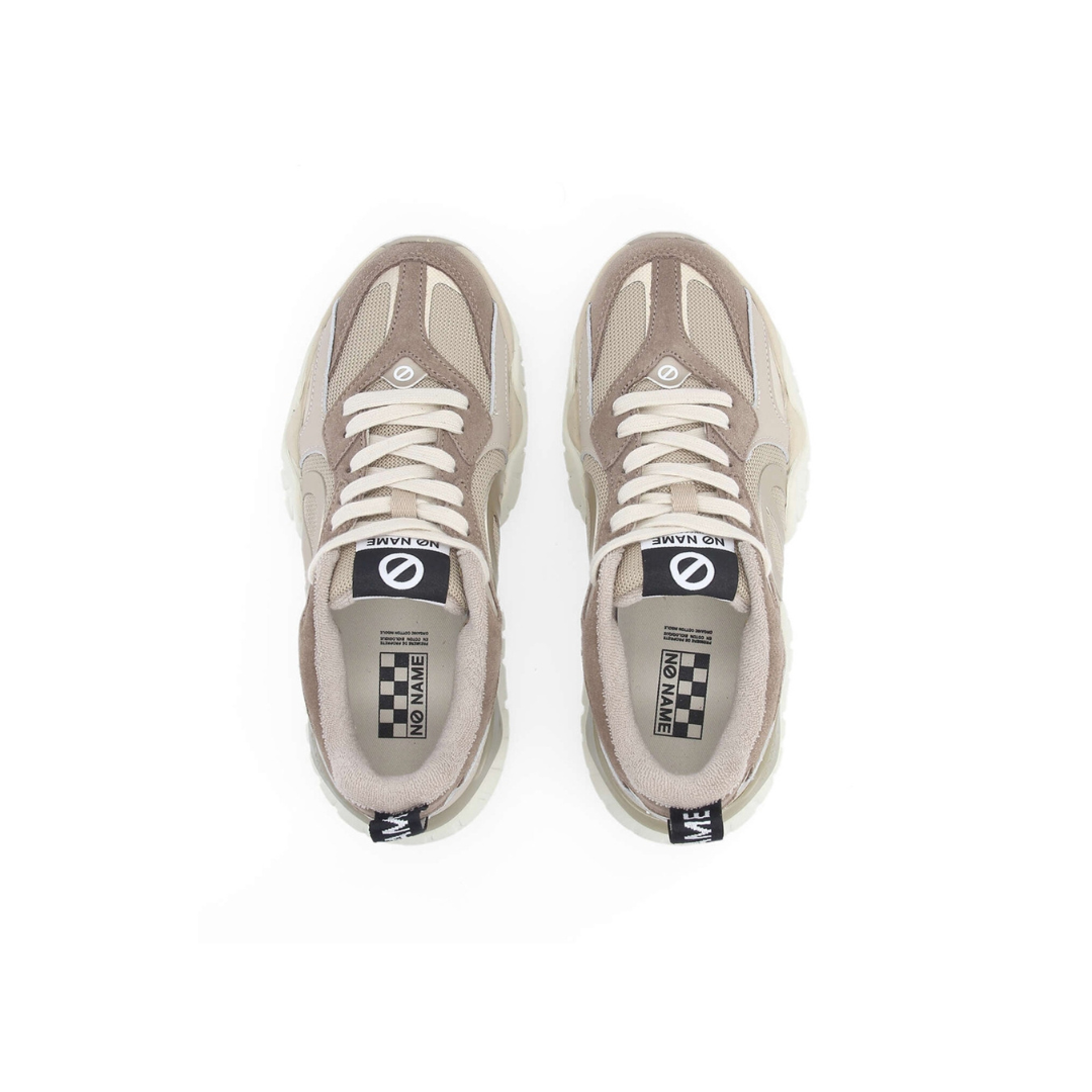 No Name Krazee Runner Suede - Dove / Sable