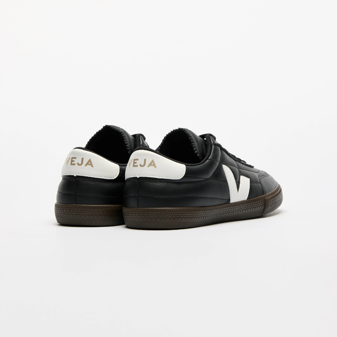 Veja Panenka Leather - Black / White