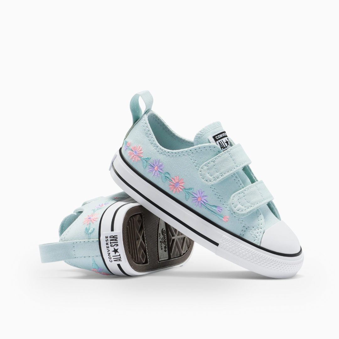 Converse Ctas 2V Ox Kids - Blue / White - Walk by Streetart