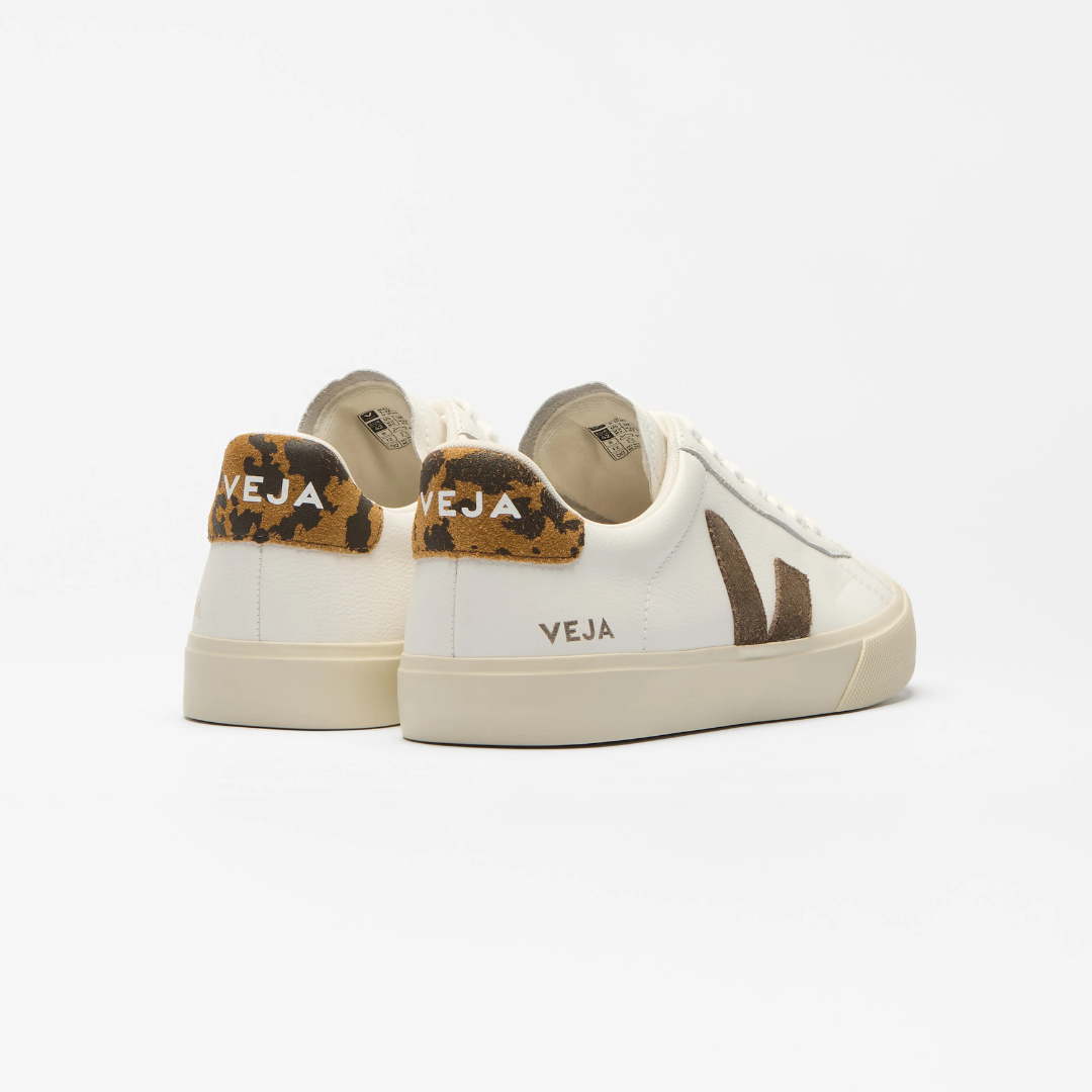 Veja Campo Leather - White / Camel / Wild Country