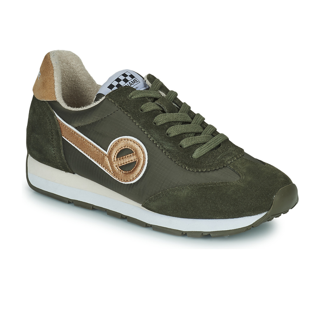 No Name City Run Jogger Suede - Camper Foret / Army - Walk by Streetart