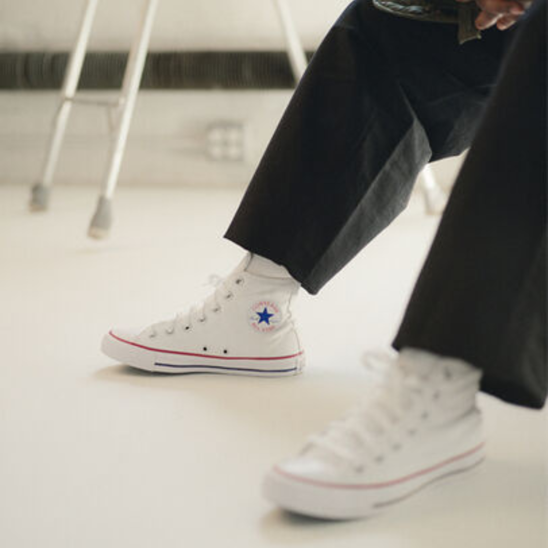 Converse All Star Hi - Optical White - Walk by Streetart