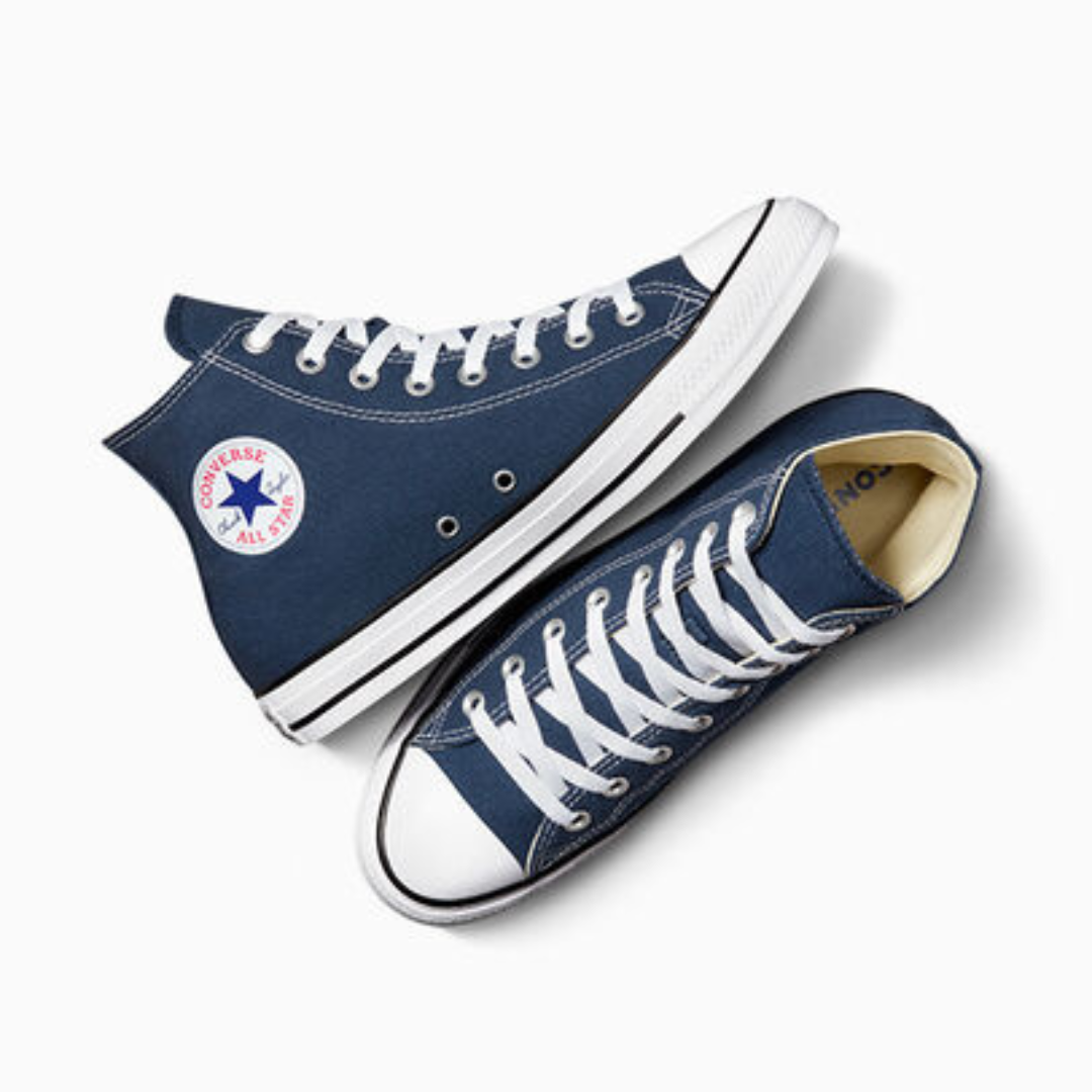 Chaussures Converse Ctas All Star Hi bleu marine, style confortable et urbain