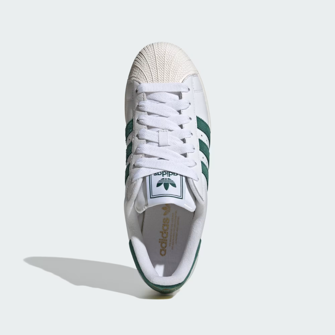 Adidas Superstar II - Cloud White / Collegiate Green / Core White