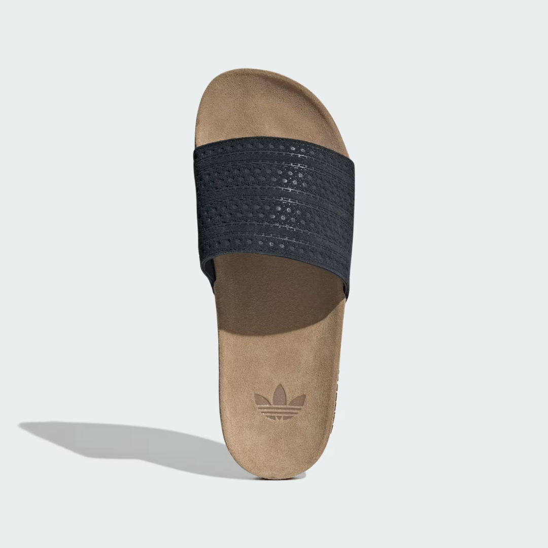 Adidas Adilette RS - Black / Black / Gum - Walk by Streetart