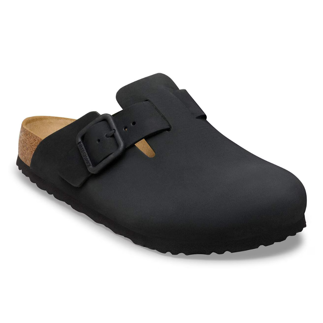 Birkenstock Boston Wire Buckle - Black - Walk by Streetart