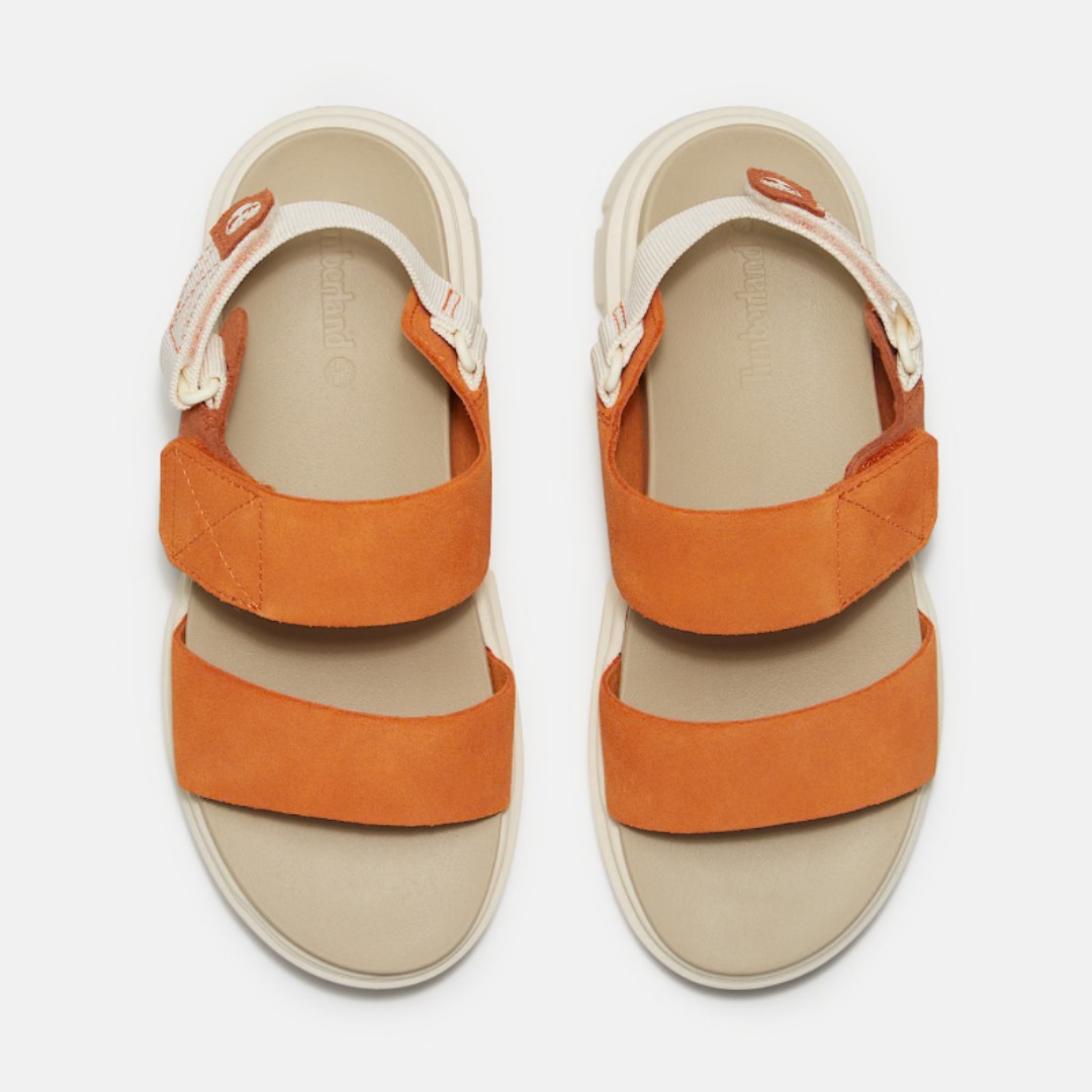 Timberland Greyfield Backstrap Sandal - Medium Orange