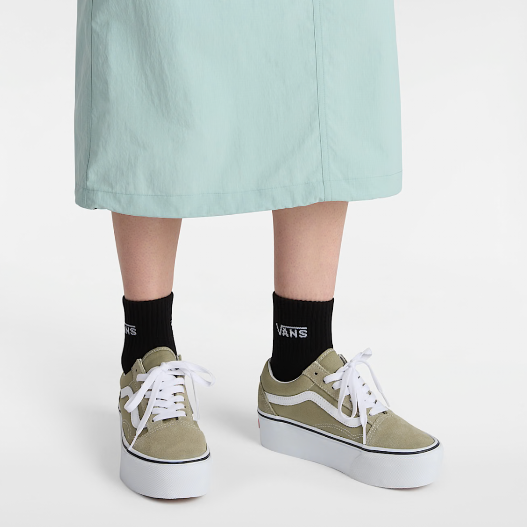 Vans Old Skool Stackform - Utility Olive - Walk by Streetart