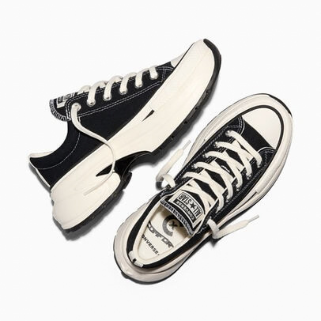 Converse Run Star Crush Ox - Black/Egret/Black