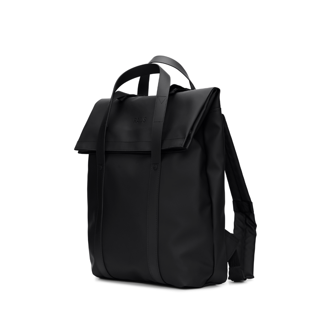 Rains 2 Way Tote Backpack - Black - Walk by Streetart