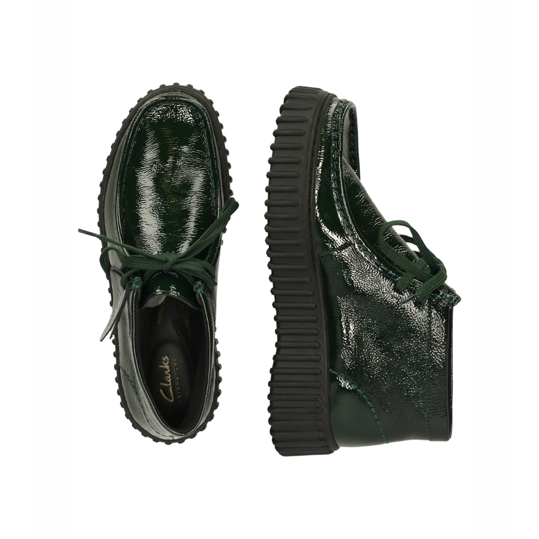 Clarks Torhill Moss - Green Patent
