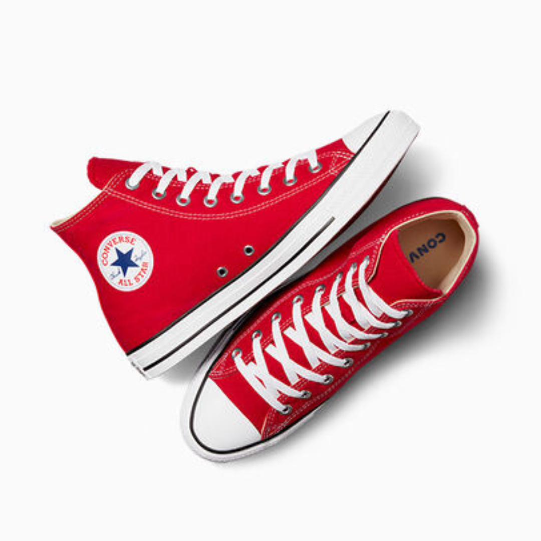 Converse Ctas Hi - Red - Walk by Streetart