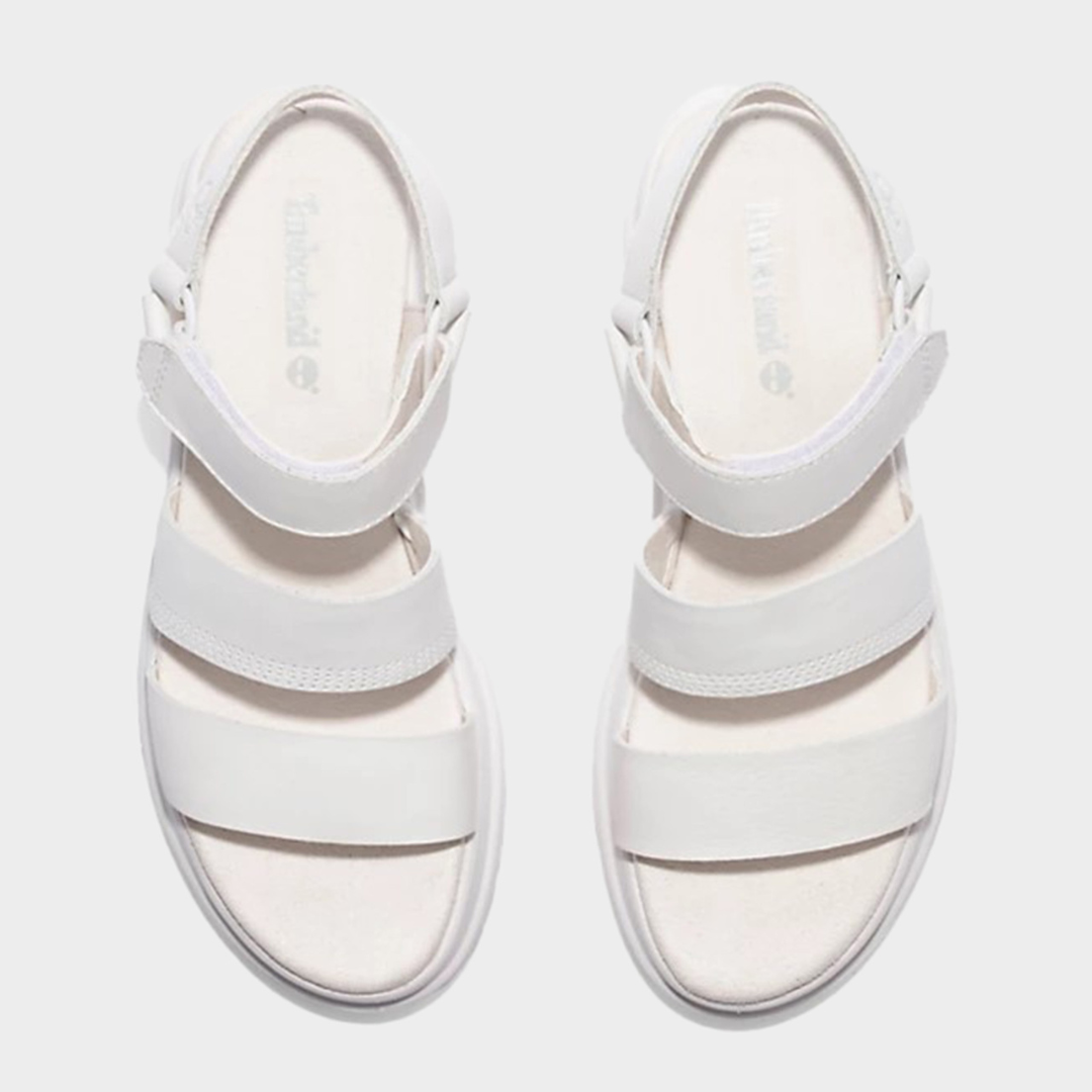 Timberland London Vibe Backstrap Sandal - White - Walk by Streetart